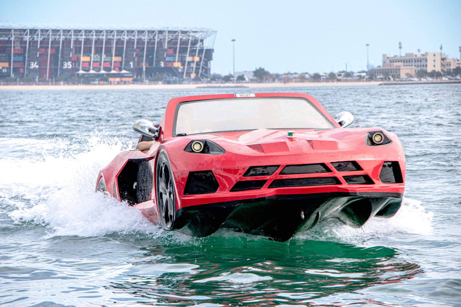 RED JET CAR (4 PAX W-CAPT)